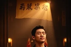 锻炉前飞溅的火星，铁砧上摆着未成形的剑坯